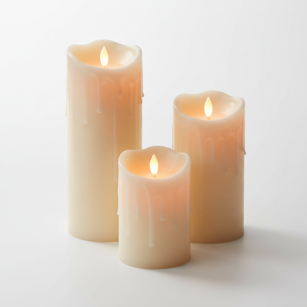 LED candles product shot