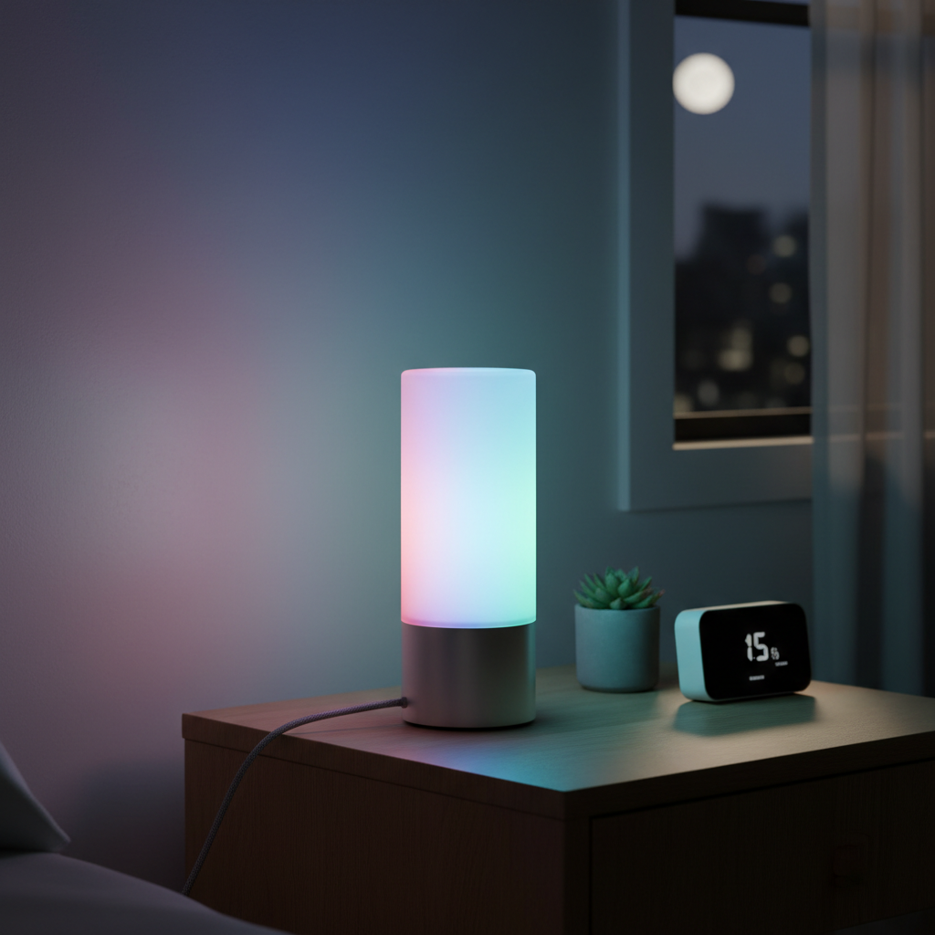 Realistic RGB night light